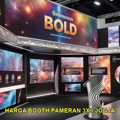 harga booth pameran 3x3 jogja